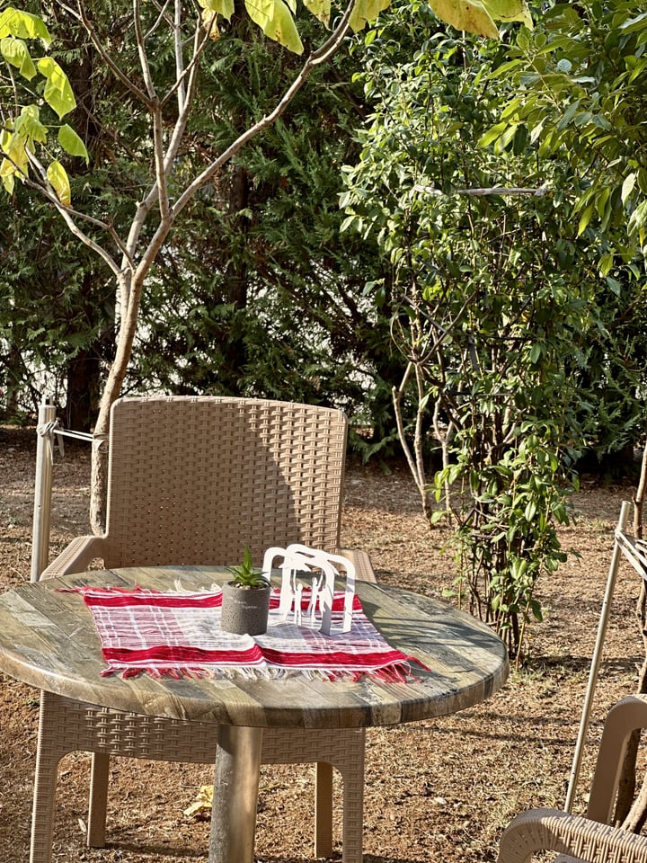 The Rustic Table restaurant at Camping Natyra
